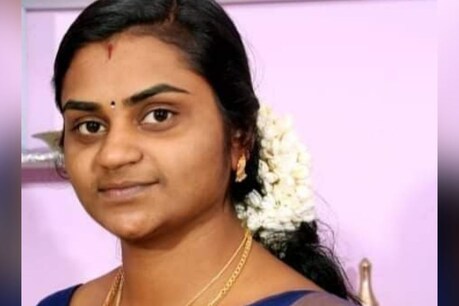 हमास के हमले में जान गंवाने वाली सौम्या संतोष. (तस्वीर-ANI)