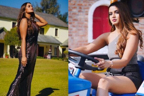 नीलम गीरी की शॉर्ट्स में फोटो वायरल हो रही है.