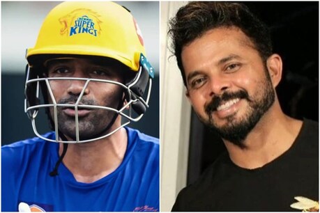 रॉबिन उथप्पा ने श्रीसंत की तुलना कपिल-शमी से क्यों की? (फोटो-उथप्पा,श्रीसंत इंस्टाग्राम)