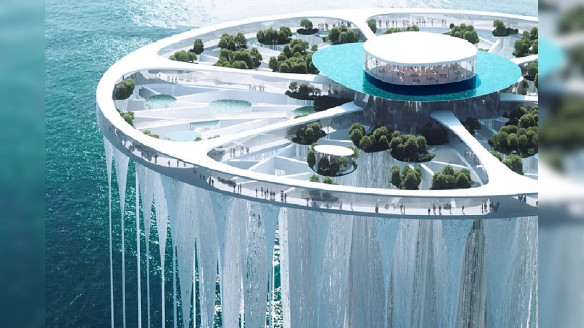 Architectural Design in China: Ethereal Tower 99 Floating Islands ...