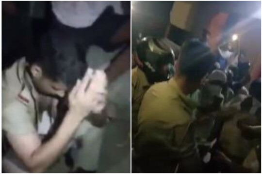 जेवर में दरोगा के साथ मारपीट और वर्दी फाड़ने का का मामला सामने आया है. 