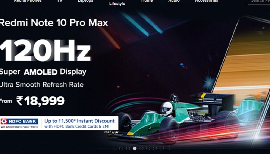 Redmi Note 10 pro Max पर बड़ा ऑफर कंपनी की ऑफिशियल वेबसाइट पर दिया जा रहा है.