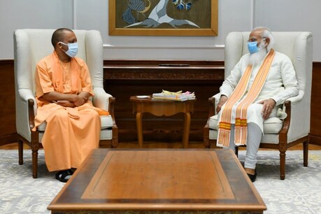 दिल्ली में PM मोदी से मिले सीएम योगी