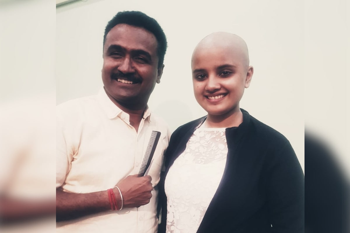 अनूठी पहल: अजमेर की युवती ने कैंसर पीड़ितों के लिये डोनेट किये अपने खूबसूरत बाल, जानिये पूरी कहानी Rajasthan News-Ajmer News-Unique initiative-young girl donated her beautiful hair for cancer victims