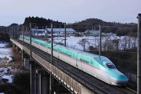 अहमदाबाद-मुंबई के बीच देश की पहली बुलेट ट्रेन (Bullet Train) को तय समय से शुरू करने के लिए काम में तेजी लाई जा रही है. (प्रतीकात्मक तस्वीर)