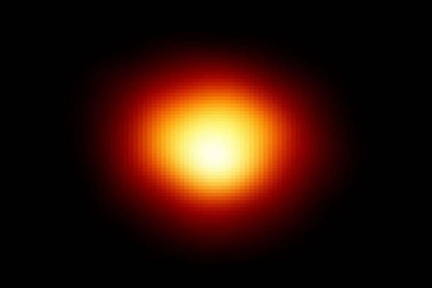 Betelgeuse the dimming star space