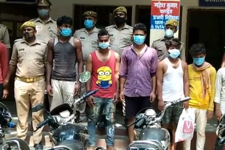 वाराणसी पुलिस ने हाईटेक बाइक चोर गैंग का किया खुलासा