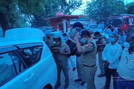 जौनपुर जेल में बवाल.