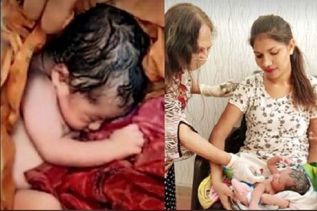 पंजाब के होशियारपुर में नवजात को सड़के किनाारे छोड़ दिया.