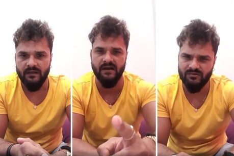 खेसारी लाल यादव का फेसबुक लाइव वीडियो खूब वायरल हो रहा है.