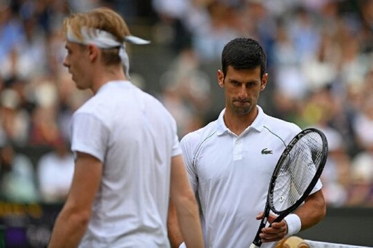 Wimbledon 2021 के फाइनल में पहुंचे नोवाक जोकोविच (AFP)