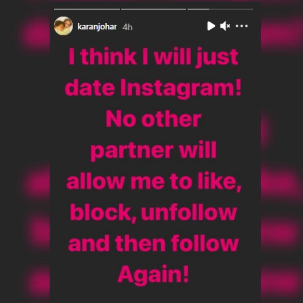 Karan Johar, Karan Johar date, Karan Johar Love Life, Social Media, Viral Post, Karan Johar Might Just Date Instagram, करण जौहर , करण जौहर डेटिंग लाइफ 