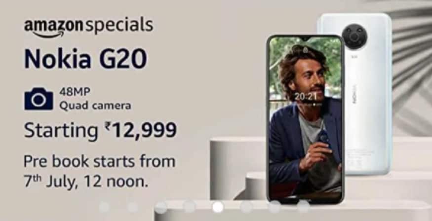 Nokia G20 प्री-ऑर्डर के लिए 7 जुलाई से...
