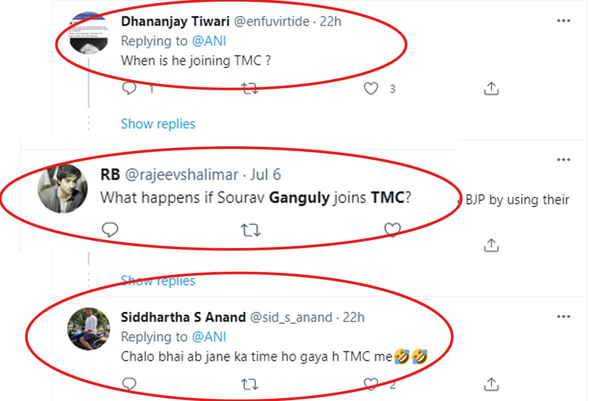 ganguly social media