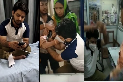 हिसार में सरकारी अस्पताल में पेशेंट लेकर गई युवती ने डॉक्टर का वीडियो बनाया, डॉक्टर ने फोन छीन लिया तो जड़ दिया थप्पड़. हिसार में सरकारी अस्पताल में पेशेंट लेकर गई युवती ने डॉक्टर का वीडियो बनाया, डॉक्टर ने फोन छीन लिया तो जड़ दिया थप्पड़.