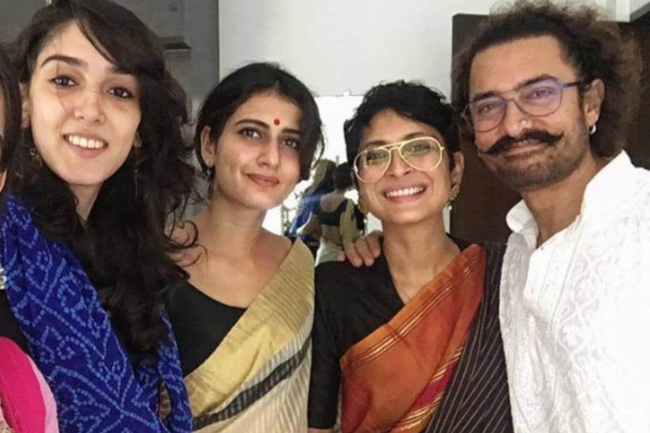 Aamir Khan, Kiran Rao, Fatima Sana Shaikh
