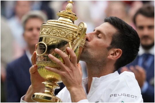 Wimbledon 2021: नोवाक जोकोविच ने छठी बार विंबलडन का खिताब जीता. (AP)