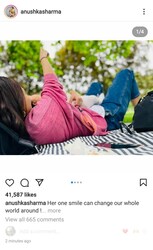  विराट कोहली भी अपनी बेटी वामिका के साथ ज्‍यादा से ज्‍यादा समय बिताने की कोशिश कर रहे हैं. अनुष्‍का ने कोहली के साथ बेटी वामिका के 6 महीने पूरे होने का जश्‍न मनाया.