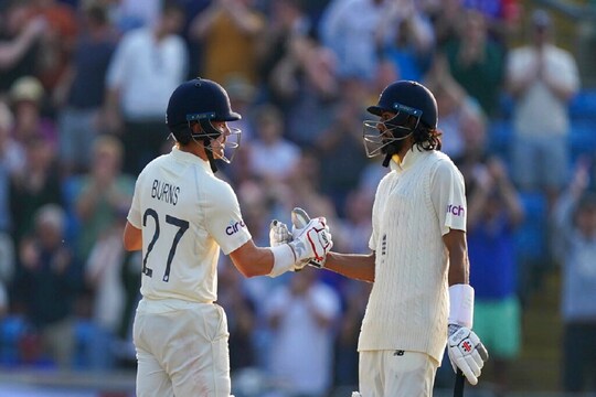 IND VS ENG: रॉरी बर्न्स और हसीब हमीद का शतकीय प्रहार, इंग्लैंड ने भारत पर 42 रनों की बढ़त बनाई (AP)
