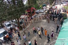 शिमला में HPU कैंपस में फिर भिड़े छात्र संगठन, वीसी दफ्तर के बाहर काटा बवाल