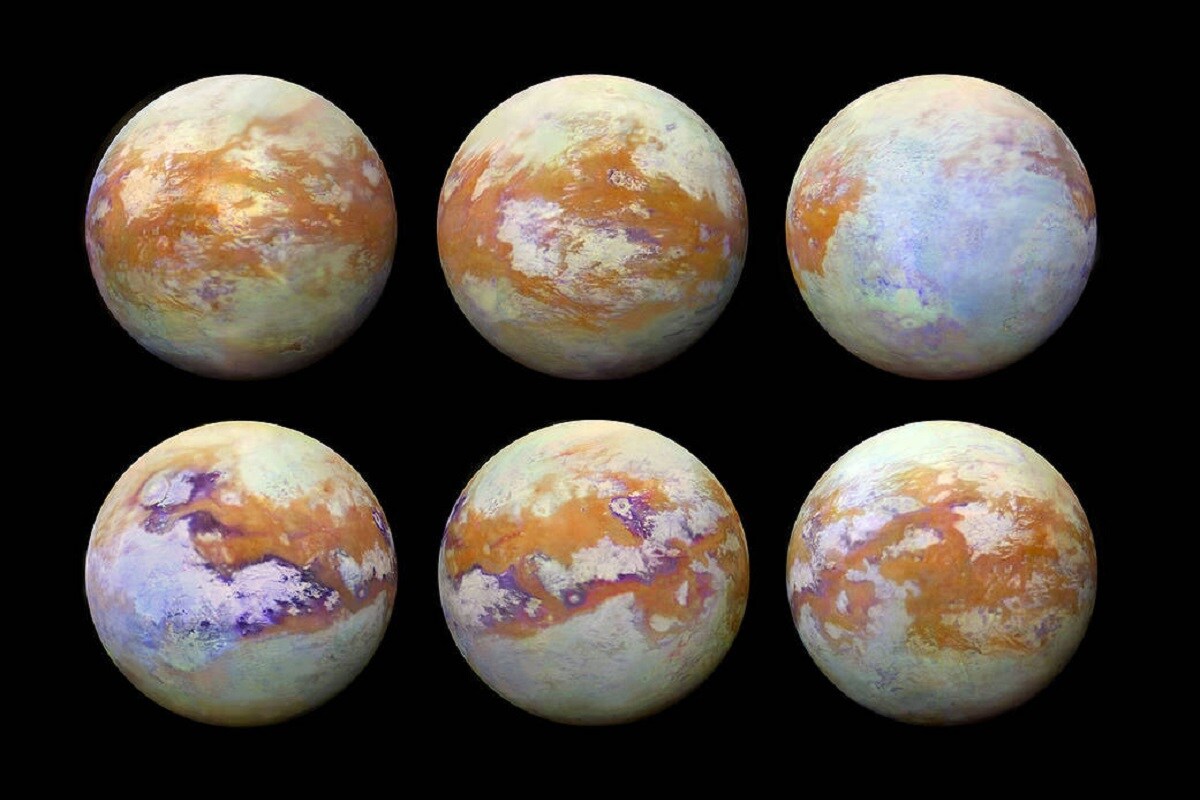  नासा (NASA) के इस शोधपत्र में प्रीबायोटिक रसायन विज्ञान से संबंधित सवालों में ज्यादा जोर दिया गया है. पृथ्वी (Earth) के निर्माण के बाद शुरू में पाए जाने वाले बहुत सारे प्रीबायोटिक रासायनिक यौगिक, टाइनट के वायुमंडल में पाए जाने के संकेत मिले हैं. हेस जानना चाहते हैं कि टाइट पृथ्वी की दिशा में कितना आगे बढ़ा है.क्योंकि टाइनट के वायुमंडल में वैसा ही माहौल है जैसा शुरुआती पृथ्वी में था. ड्रैगनफ्लाई अभियान (Dragonfly Mission) के रासायनिक जैवसंकेतों की खोज काफी विस्तृत होगी. इसकी आवासीयता के साथ यहां के पानी आधारित जीवन के साथ हाइड्रोकार्बन के तरल बड़े पिंडों में जीवन के संकेतों की खोज भी की जाएगी. (तस्वीर: NASA)