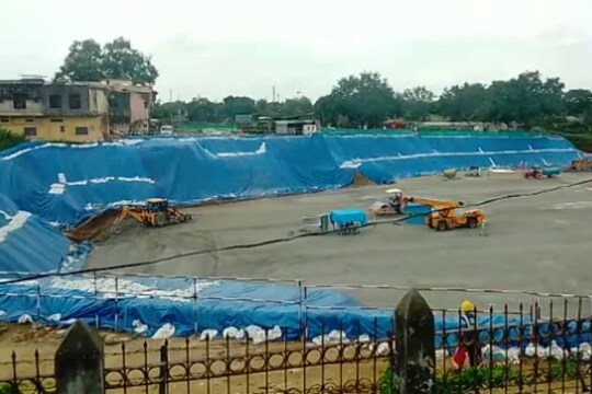 Ayodhya: मंदिर की मजबूत नींव रखने के लिए 12 मीटर तक खुदाई करनी पड़ी थी.
