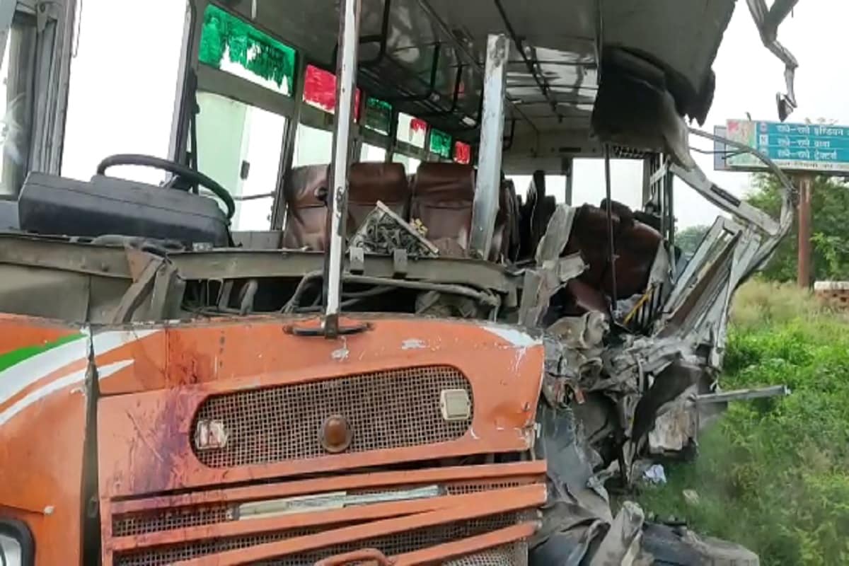 etawah bus accident, Etawah News, Etawah police,