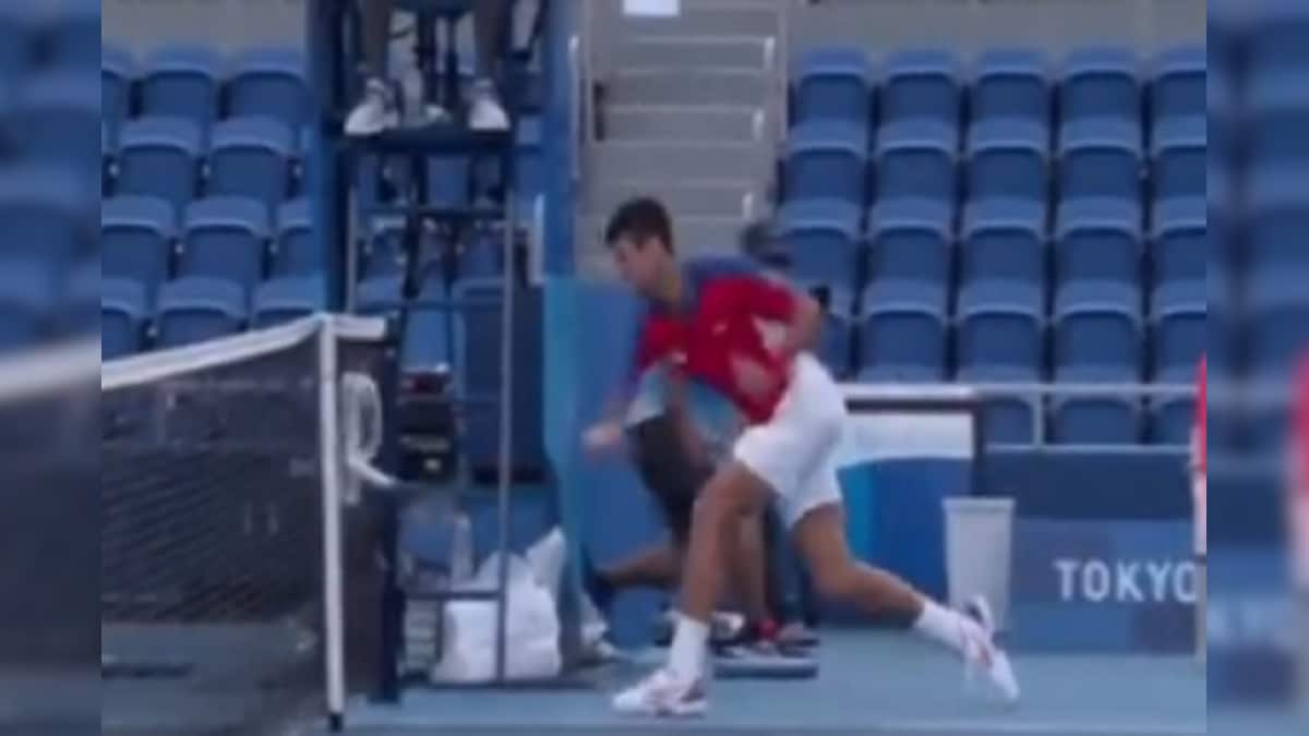 Tokyo Olympics: Novak Djokovic throws racket in the stands, over the net and at photographers, watch video