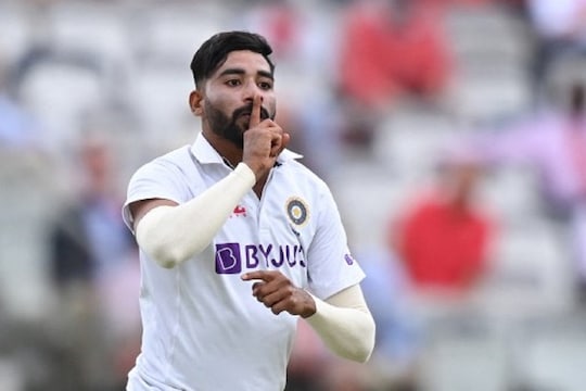 IND VS ENG: तीसरे टेस्ट में इंग्लैंड के फैंस से भिड़े मोहम्मद सिराज (AFP)
