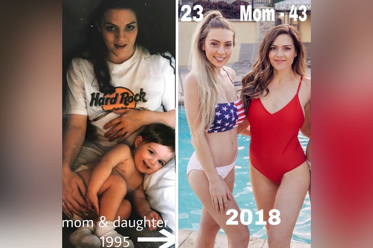 mother looks younger than daughter