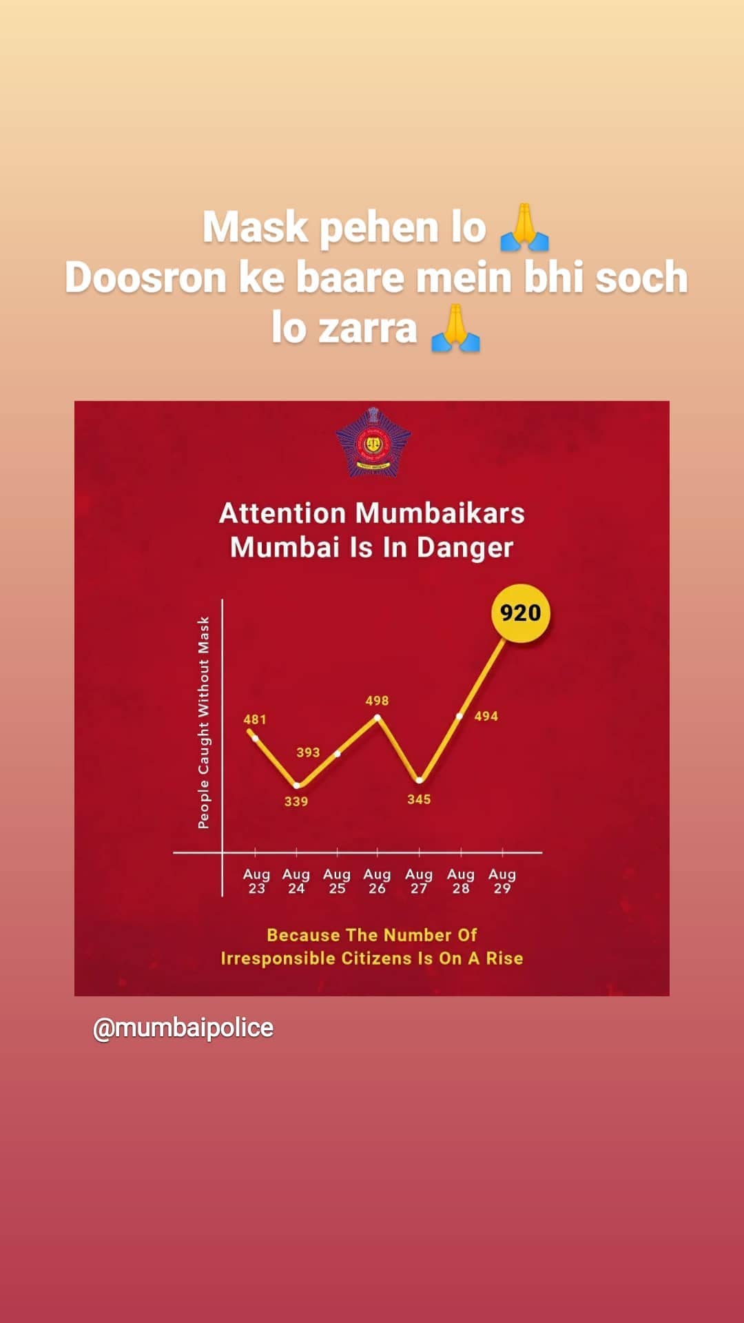कोरोना के बढ़ते केस देख अनुष्का शर्मा ने जताई चिंता, पोस्ट शेयर कर की ये अपील