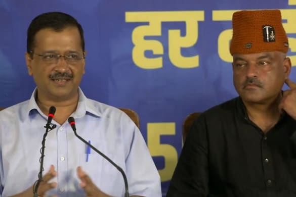 हल्द्वानी में प्रेस कॉन्फ्रेंस कर आप नेता अरविंद केजरीवाल ने किया बड़ा ऐलान.