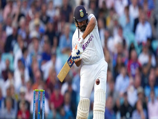  रोहित शर्मा (Rohit Sharma Century) ने इंग्लैंड के खिलाफ ओवल टेस्ट में सेंचुरी लगाई. (फोटो-AP)
