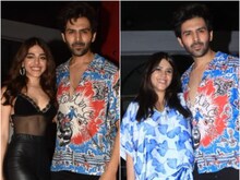 Pics: कार्तिक और अलाया ने 'फ्रेडी' की शूटिंग पूरी होने की खुशी में की पार्टी