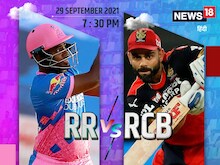 RCB vs RR Live: मैक्सवेल-भरत ने आरसीबी को 7वीं जीत दिलाई, राजस्थान की 7वीं हार