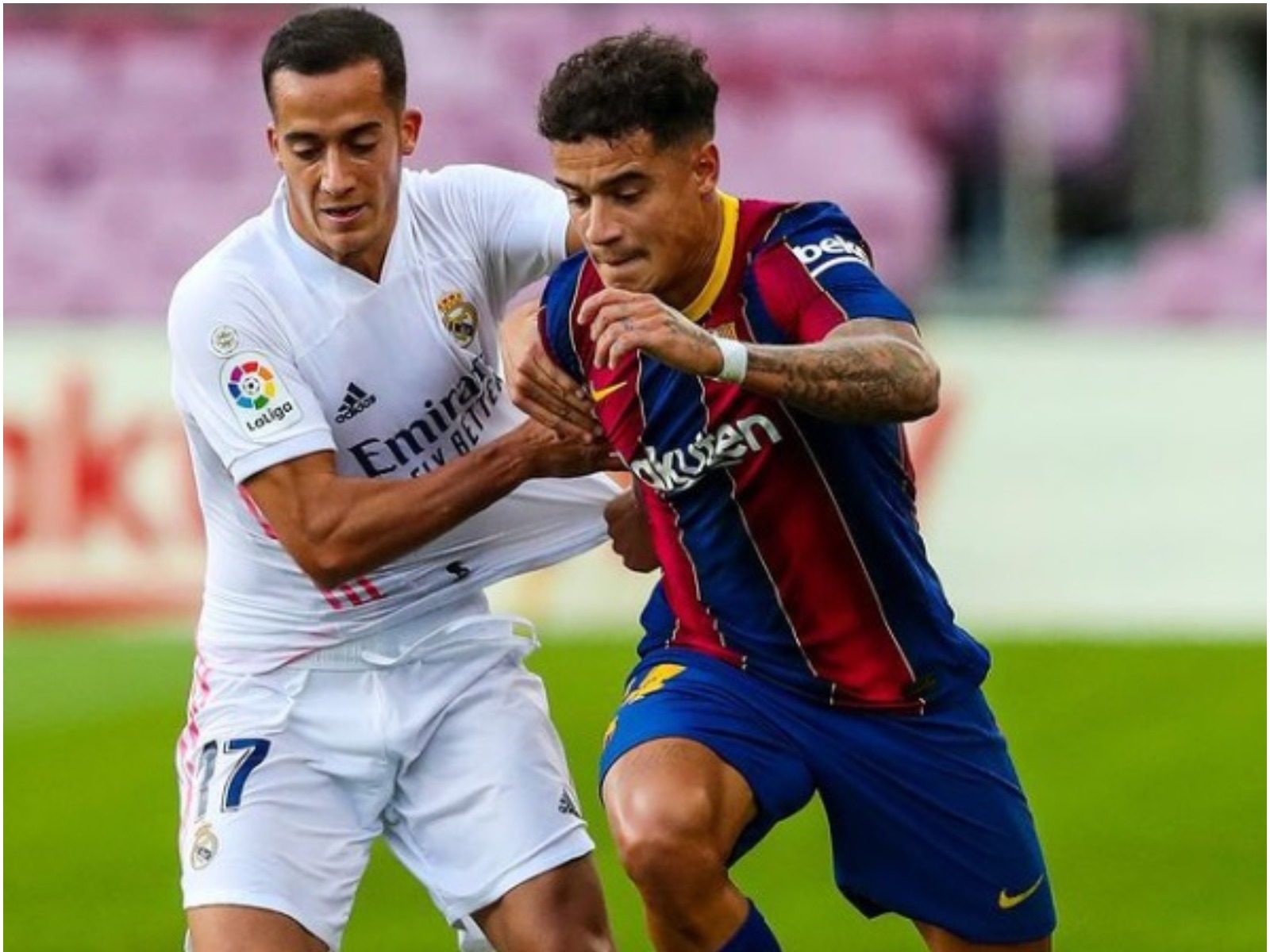 बार्सिलोना (Barcelona) का स्पेनिश फुटबॉल लीग ला लिगा (La Liga) में संघर्ष जारी है और उसे लगातार दूसरे मैच में ड्रॉ खेलने के कारण अंक बांटने पड़े. (FC Barcelona Instagram)