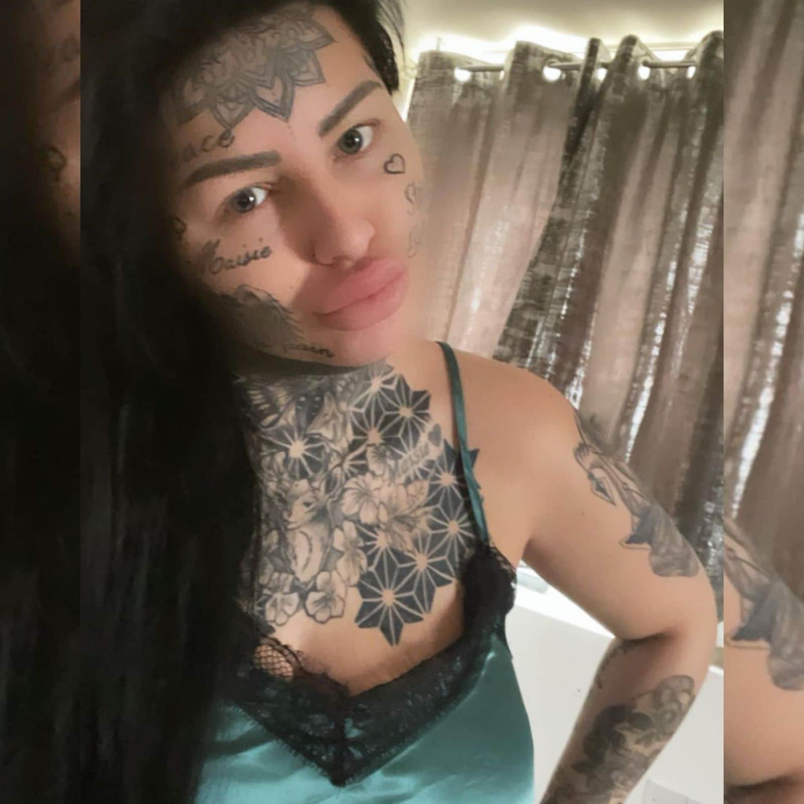 woman makes ex boyfriend tattoo on bum