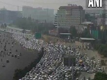 Bharat Bandh: दिल्ली-गुरुग्राम बॉर्डर पर कई किलोमीटर लंबा जाम, जनता परेशान