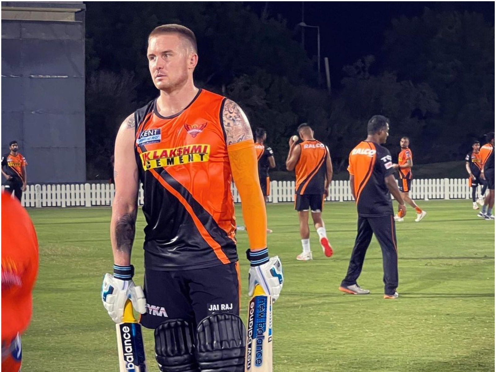 IPL 2021: जेसन रॉय ने सनराइजर्स हैदराबाद के लिए अपने डेब्यू मैच में अर्धशतक लगाया. (Jason Roy Instagram)