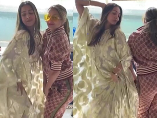 मलाइका अरोड़ा (Malaika Arora Video) ने उस वीडियो को अपने इंस्टाग्राम पर शेयर किया है. साभार: @MalaikaArora instagram