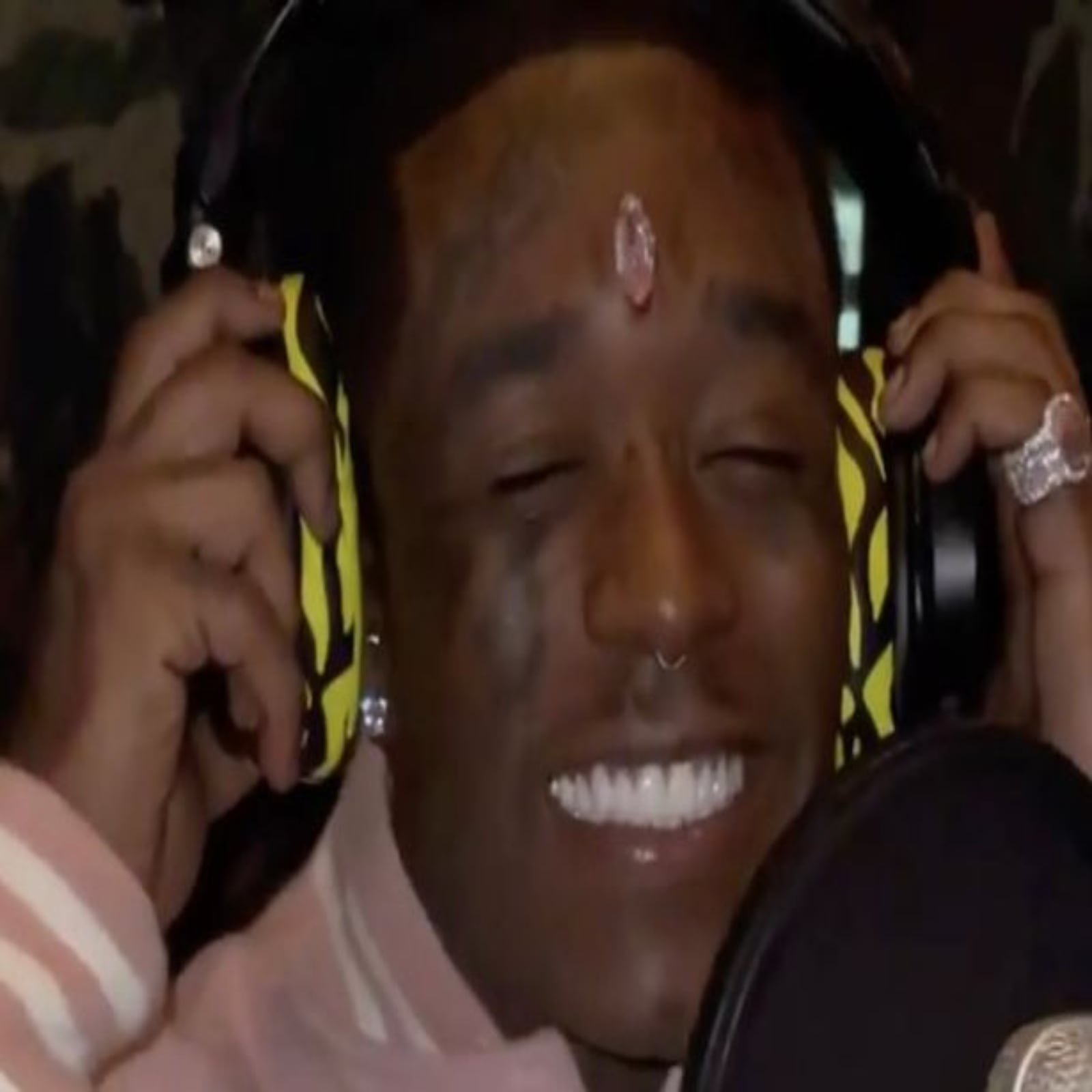 rapper diamond stolen from face