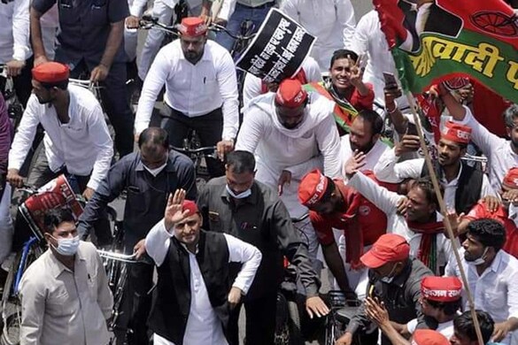 UP Election 2022 : जनाक्रोश और जनक्रांति यात्रा के बाद समाजवादी पार्टी की 'जनादेश यात्रा' आज से शुरू, जानिए पूरा रूट प्लान