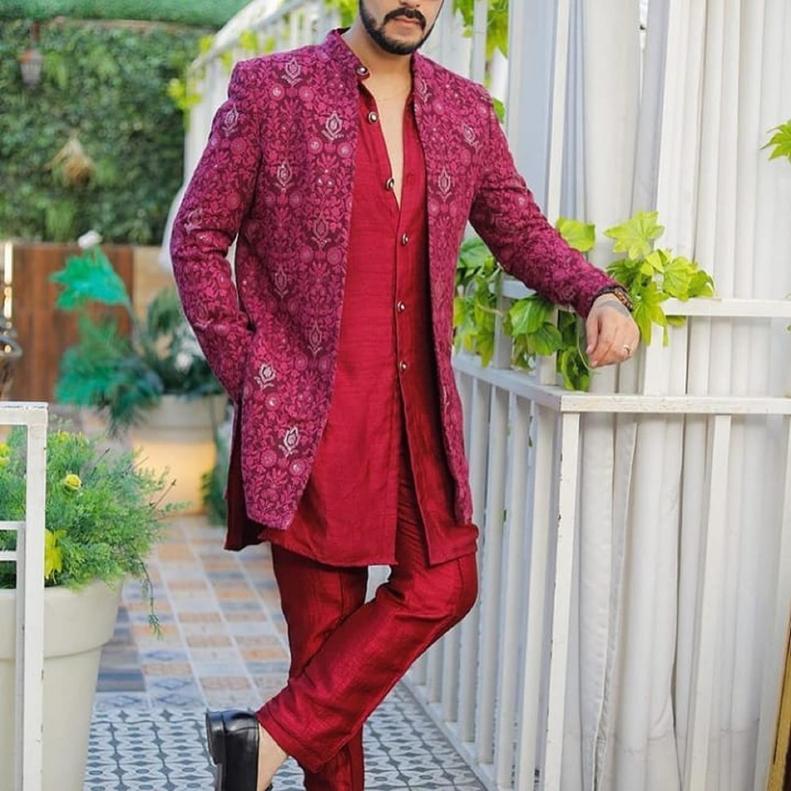 Diwali kurta pajama 2021 Mirror work | Clothes, Fashion suits for men,  India fashion men
