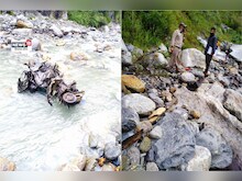Accident in Himachal: भावा नदी में गिरी कार, पिता की मौत, बेटी पानी में बही