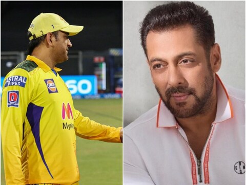IPL 2021 Final: सलमान खान ने कहा कि वे धोनी के फैन हैं. (PTI, Instagram)