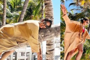 PICS: मीरा राजपूत को पेड़ पर चढ़ता देख फैंस ने उड़ाया मजाक, बोले- 'बस करो बहन'