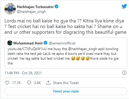 harbhajan singh, Mohammad Amir, india vs pakistan, ind vs pak, cricket news, t20 world cup, t20 world cup 2021