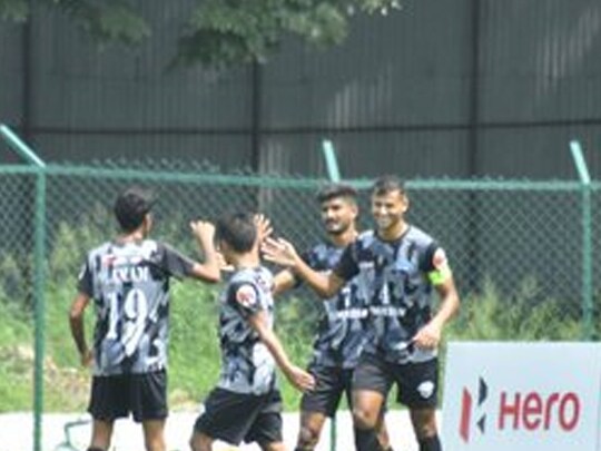 दिल्ली एफसी ने I-League क्वालिफायर्स के अपने अंतिम मैच में मदन महाराज क्लब पर 6-0 से जीत दर्ज की. (Twitter/I League)