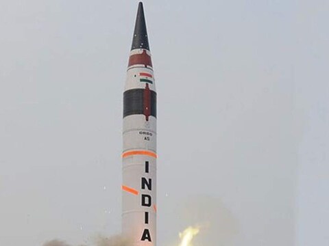 अग्नि-5 मिसाइल (FILE PHOTO)