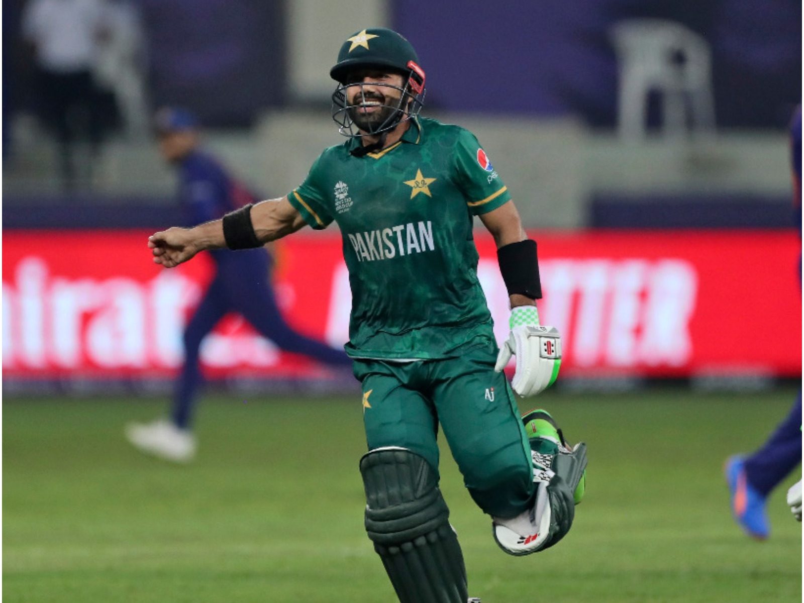 Pakistan vs West Indies T20 Series: मोहम्मद रिजवान (Mohammad Rizwan) ने करियर की 12वीं फिफ्टी लगाई. (AP)